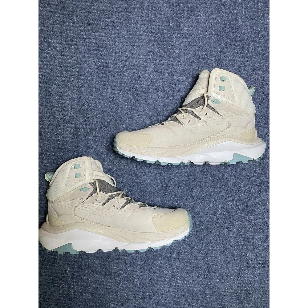 Hoka Kaha 2 GTX GoreTex WATERPROOF Oak Alabaster Hiking Boot Size 13